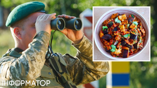 Быстрые баклажаны по-солдатски ко Дню пограничника - готовятся в полевых условиях