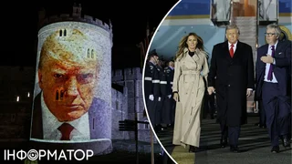 Трампа в Британии встретили протестами из-за его связей с Эпштейном