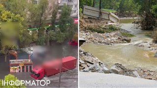 Апокаліпсис в Одесі: дощ затопив автівки на паркінгах, транспорт стоїть