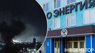 В Липецкой области РФ после атаки дронов горит завод Энергия