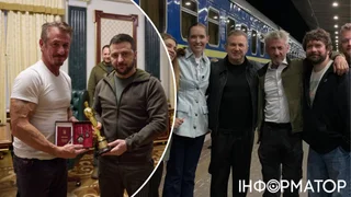 Шон Пенн пропустив Оскар і приїхав до Києва: Зеленський назвав його справжнім другом України
