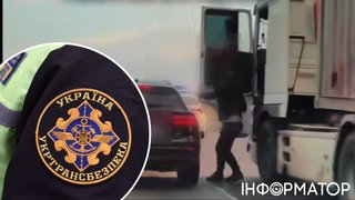 На трасі Київ - Одеса водій фури втік від інспекторів на Audi Q8, яка "вчасно" під'їхала: коментар Укртрансбезпеки