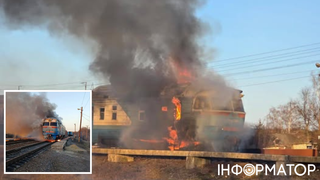 Дрон РФ вдарив по потягу на Сумщині: поранено машиніста