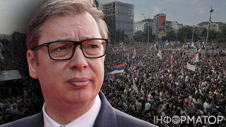 У Сербії десятки тисяч людей вийшли на протест проти Вучича - сталися сутички з поліцією