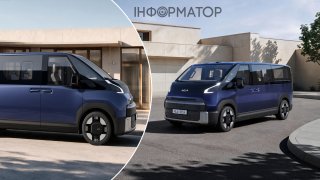 Kia PV7 - новий електровен зі збільшеним кузовом і напругою 800 вольт