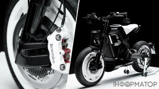 BRABUS випустив колекційний електромотоцикл Urban E Fragment Edition