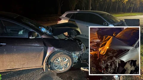 В Кривом Роге столкнулись Renault и Geely: пострадали пять человек