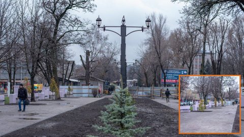 В Каменском в сквере по проспекту Свободы планируют построить "МакДональдс"