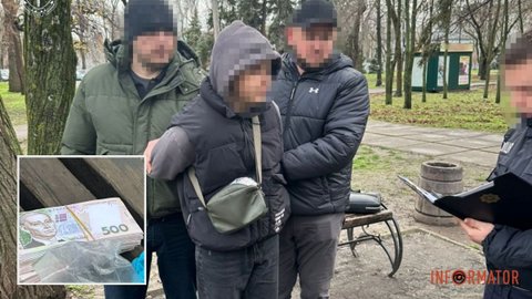 Вимагав 300 тисяч гривень за мовчання: у Кривому Розі затримали 25-річного чоловіка