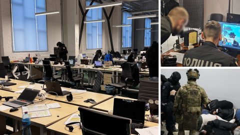 У Дніпрі та ще двох містах діяла мережа шахрайських call-центрів, яка вкрала в європейців майже 50 мільйонів гривень