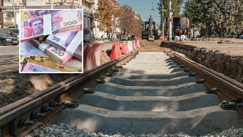 Мерія Дніпра на 4-й рік війни планує витратити понад 200 мільйонів на ремонт трамвайних колій: деталі