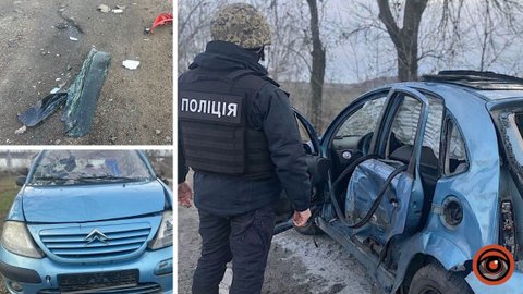 В Днепропетровской области вражеский дрон атаковал гражданское авто: ранены женщина и ребенок