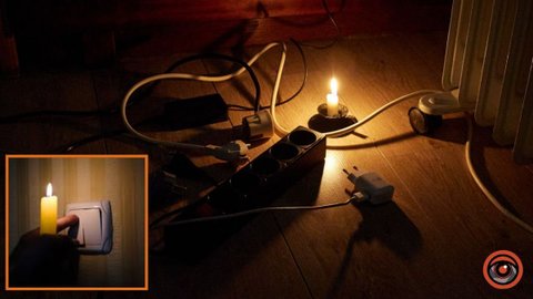 Яркая вспышка и полный блекаут: по всему Днепру пропал свет