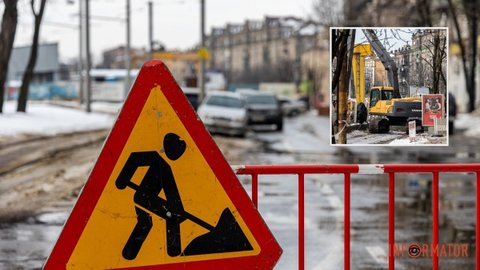 Перекрытие Яворницкого в Днепре продолжается: на строительной площадке метро работает техника