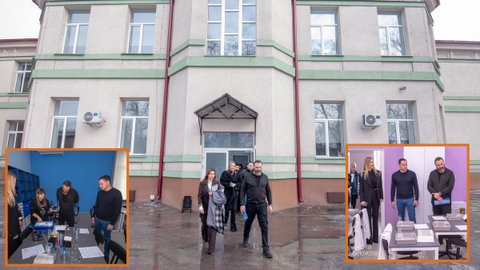 В Каменском после реконструкции открыли Научный лицей имени Анатолия Лигуна