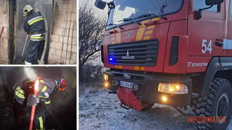 В Каменском районе во время пожара в доме нашли двух мертвых мужчин