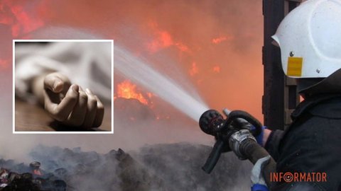 В Кривом Роге во время пожара в пятиэтажке погиб мужчина