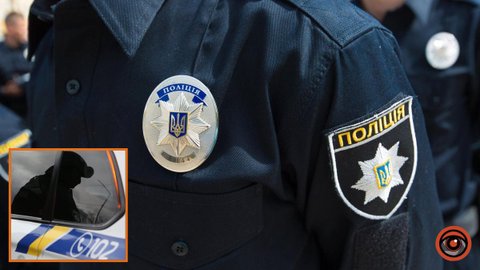 Нападение на полицейских в Днепровском районе: задержаны двое мужчин