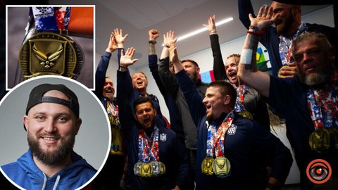 Ветеран из Днепропетровской области Борис Гунько завоевал 3 медали на соревнованиях Marine Corps & Air Force Trials 2026 в США