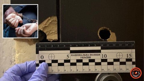 Выстрелил в дверь соседа во время конфликта: в Павлограде задержали 54-летнего мужчину