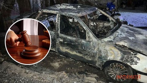 У Кривому Розі чоловік через сварку зі знайомим підпалив авто