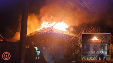 Площадь возгорания – 100 квадратных метров: в Павлограде во время пожара погиб мужчина