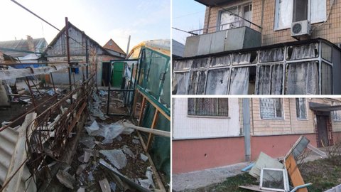 Враг бил по трем районам Днепропетровской области: возникли пожары, ранены два человека, повреждены дома, предприятие и инфраструктура