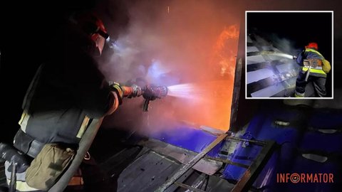 У Дніпропетровській області палав приватний будинок: є постраждалий