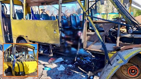 Враг направил FPV-дрон на автобус: в Никополе выросло количество пострадавших