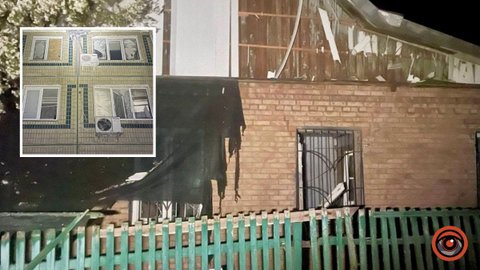 Враг атаковал два района Днепропетровской области более 20 раз: произошли пожары, повреждены дома, есть двое раненых