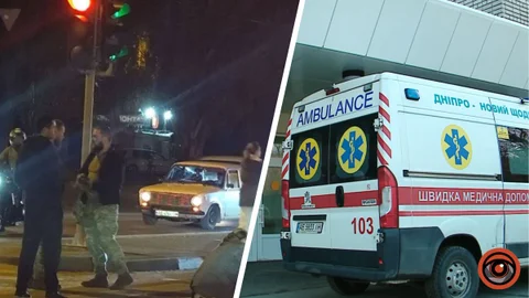 В Днепре на Слобожанском проспекте водитель Mercedes сбил женщину: детали от полиции