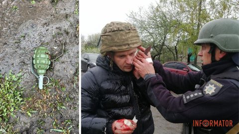 В Днепропетровской области мужчина бросил две гранаты в полицейских: задержанному избрали меру пресечения