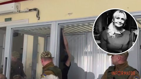 Подозреваемый днепрянин в убийстве Ирины Фарион Вячеслав Зинченко в зале суда пытался покончить с собой с помощью футболки