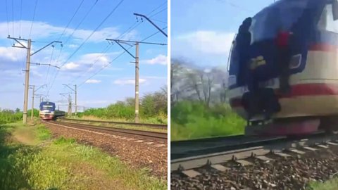У Дніпропетровській області “зачепери” катались на електричці: чим це небезпечно