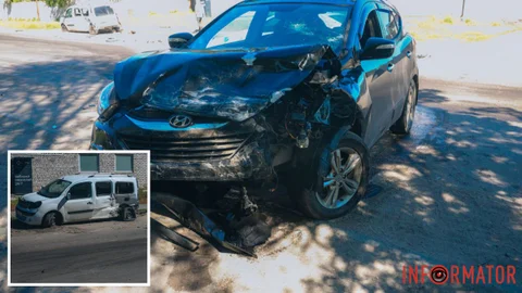 У Дніпрі на Зимових Походів зіткнулися Renault та Hyundai