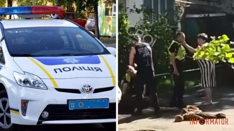 В Кривом Роге мужчина якобы разбил лоб полицейскому: что известно
