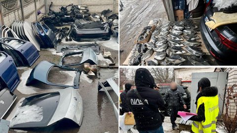 Почти 30 случаев: в Днепре под суд отправят группу мужчин, которые крали автозапчасти с местных автомобилей
