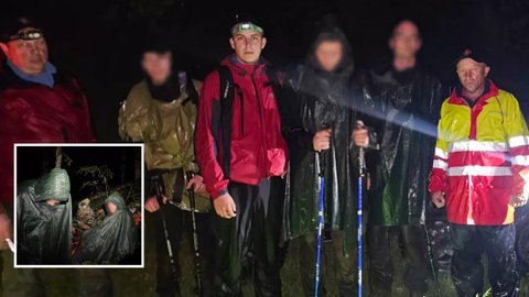 Бездорожье, проливной дождь и рев медведя: житель Кривого Рога заблудился в районе горы Петрос Мармаросский в Закарпатской области
