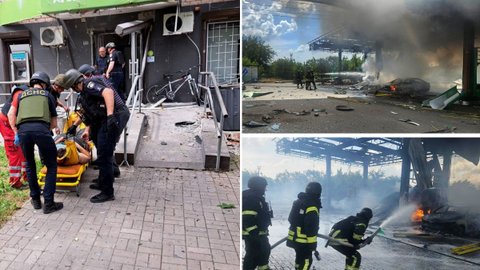 Удари по Нікополю та Павлоградському району 8 червня: рятувальники показали кадри з наслідками атак