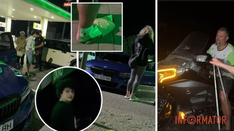 У Дніпрі на Робочій у ДТП з мотоциклістом потрапила BMW, в якій знаходився блогер Тимофій Потеряйло: «Кучер» стверджує, що не був за кермом, а водій начебто втік
