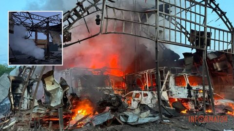 Били дронами, артиллерией и авиабомбой: как прошла ночь в Днепропетровской области