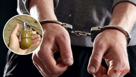 У Кривому Розі військовий у СЗЧ погрожував перехожим гранатою: під час затримання у нього виявили електродетонатор