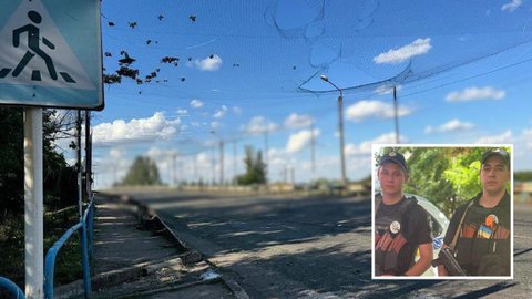 Полицейские показали видео первых минут после вражеского удара по автобусу в Никополе