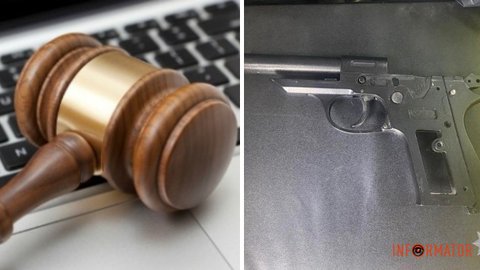 У Дніпропетровській області чоловік переробив стартовий пістолет на бойовий: його очікує суд