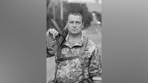 Болезнь сердца унесла жизнь главного сержанта из Днепропетровской области Юрия Свистуна