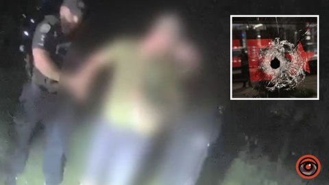 «Ти розумієш, що робиш?»: патрульні показали відео затримання чоловіка, який влаштував стрілянину в Кривому Розі