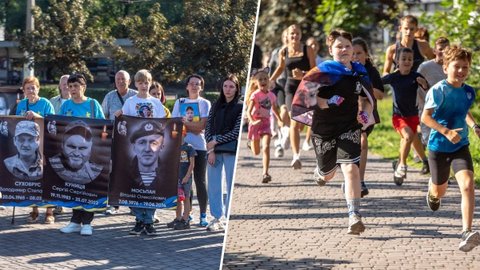 Кам’янське доєдналося до Всеукраїнської патріотичної ініціативи “Шаную Воїнів. Біжу за Героїв України”