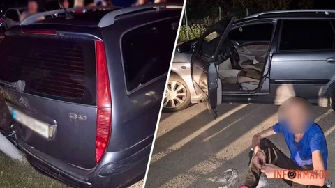 В Днепре мужчина устроил ДТП на угнанной машине: владелец авто сам задержал вора