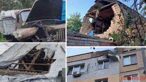 Пошкоджені будинки та підприємства: у ДніпроОВА розповіли про нічні атаки росіян в області