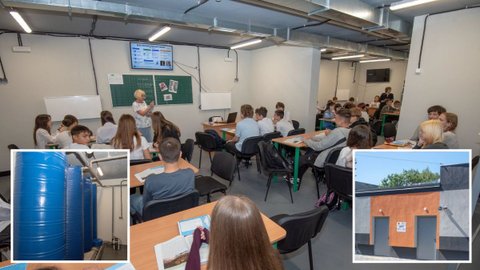У Кам’янському в гімназії №22 з нуля побудували нове укриття